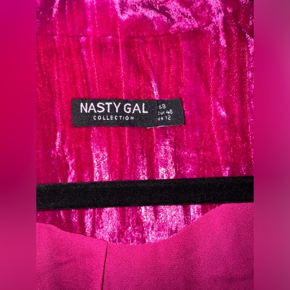 NASTY GAL | Crushed Velvet Co-Ord - Picture 9 of 11